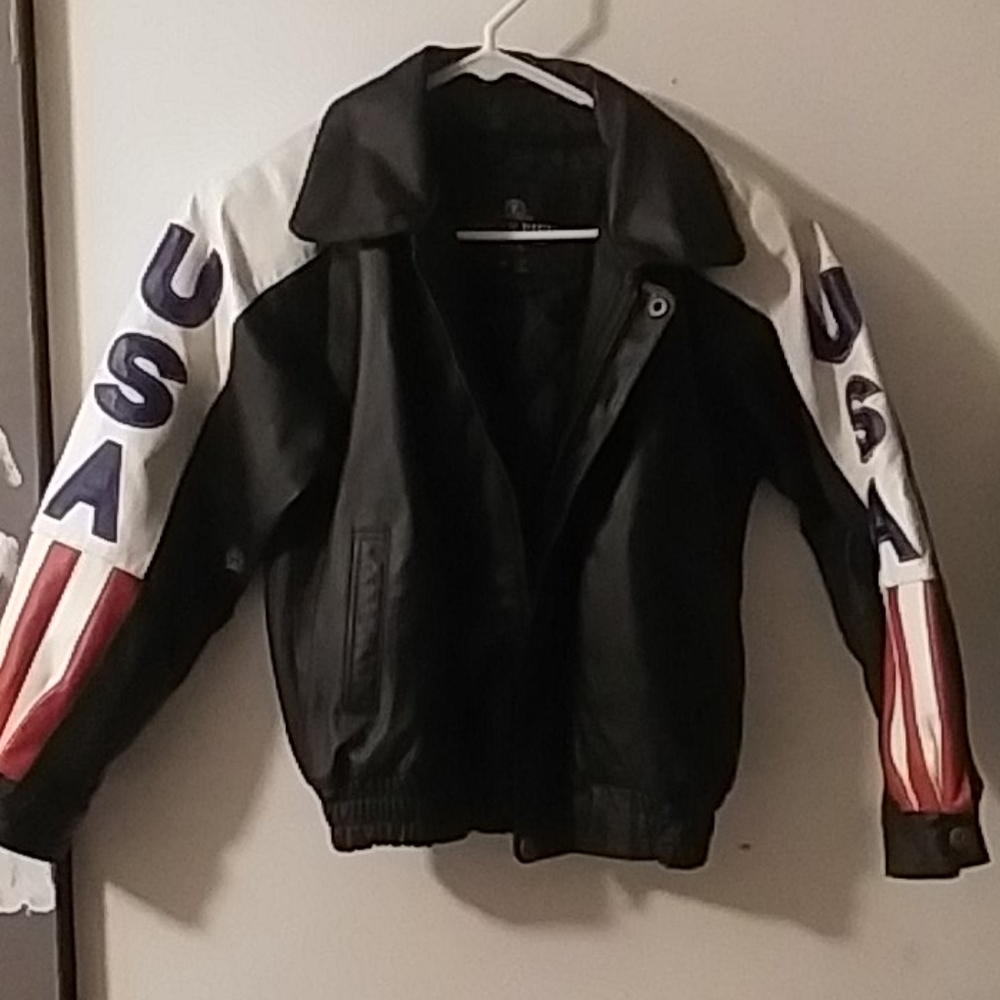 Oscar Pail leather jacket